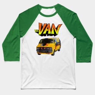 The Van )( 70s Cult Classic Comedy Fan Art Baseball T-Shirt